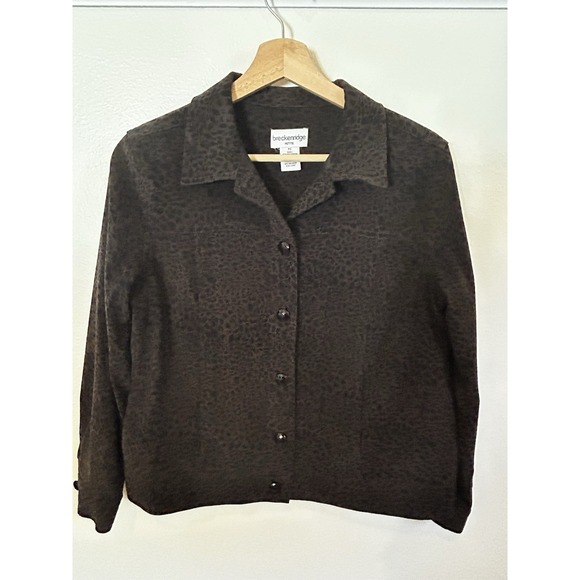 breckenridge Jackets & Blazers - Breckenridge Cheetah Print Jacket Size Petite Small